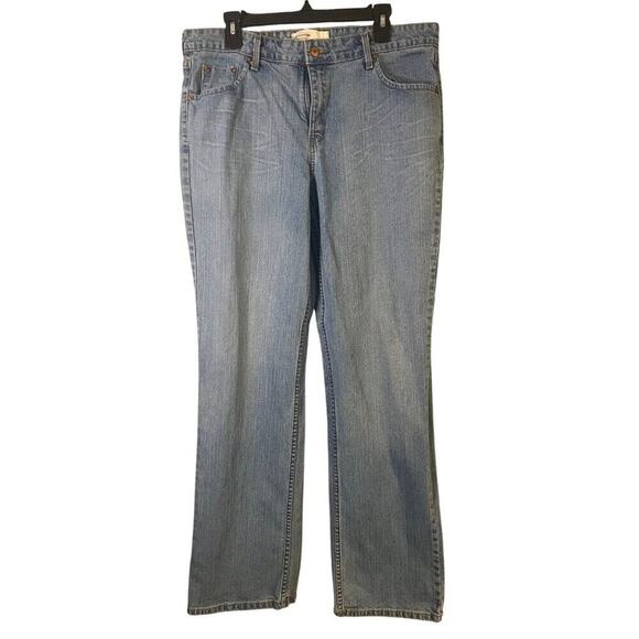 Levi Strauss Signature Midrise Bootcut Misses 16 Long Jeans Retro 90s 80s Y2K - Picture 1 of 10